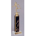Spectrum Series Lightning Black & Gold Trophy on Columns (11")